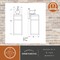 Vaxcel Hubbard 6-in 1 Light Dusk to Dawn Textured Black Outdoor Wall Lantern Clear Glass Shade T0721 - alternate 9